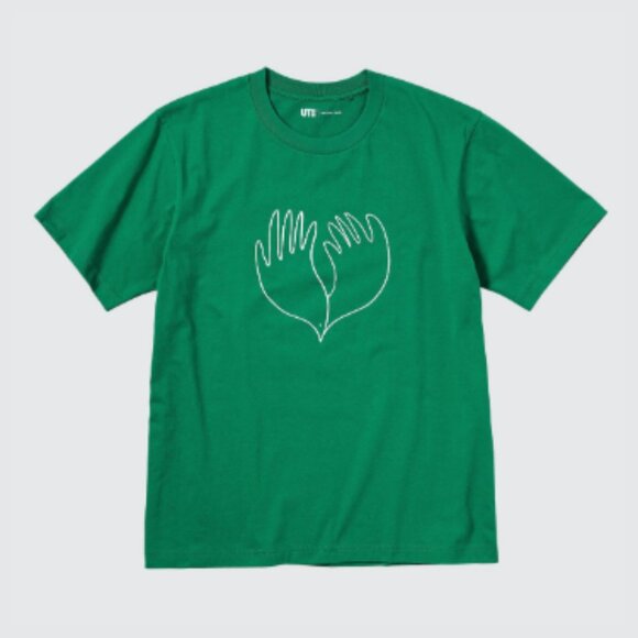 UNIQLO x Christophe Lemaire "Peace For All" Graphic Tee, Size XXL, Green - Picture 1 of 12